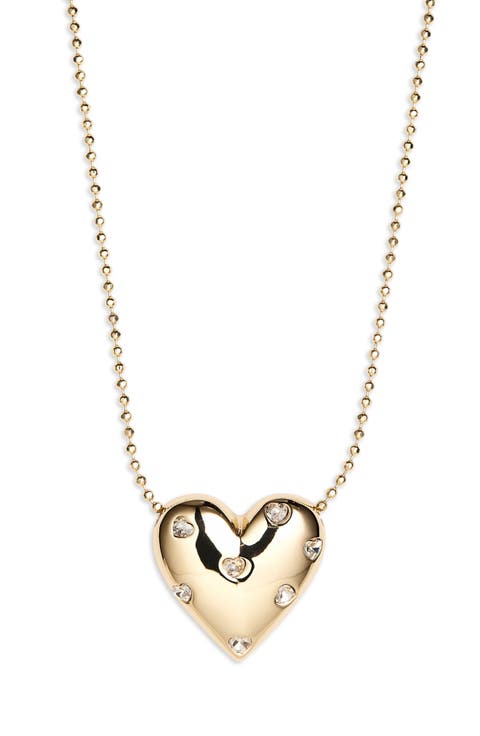 Meant To Glow Heart Pendant Necklace