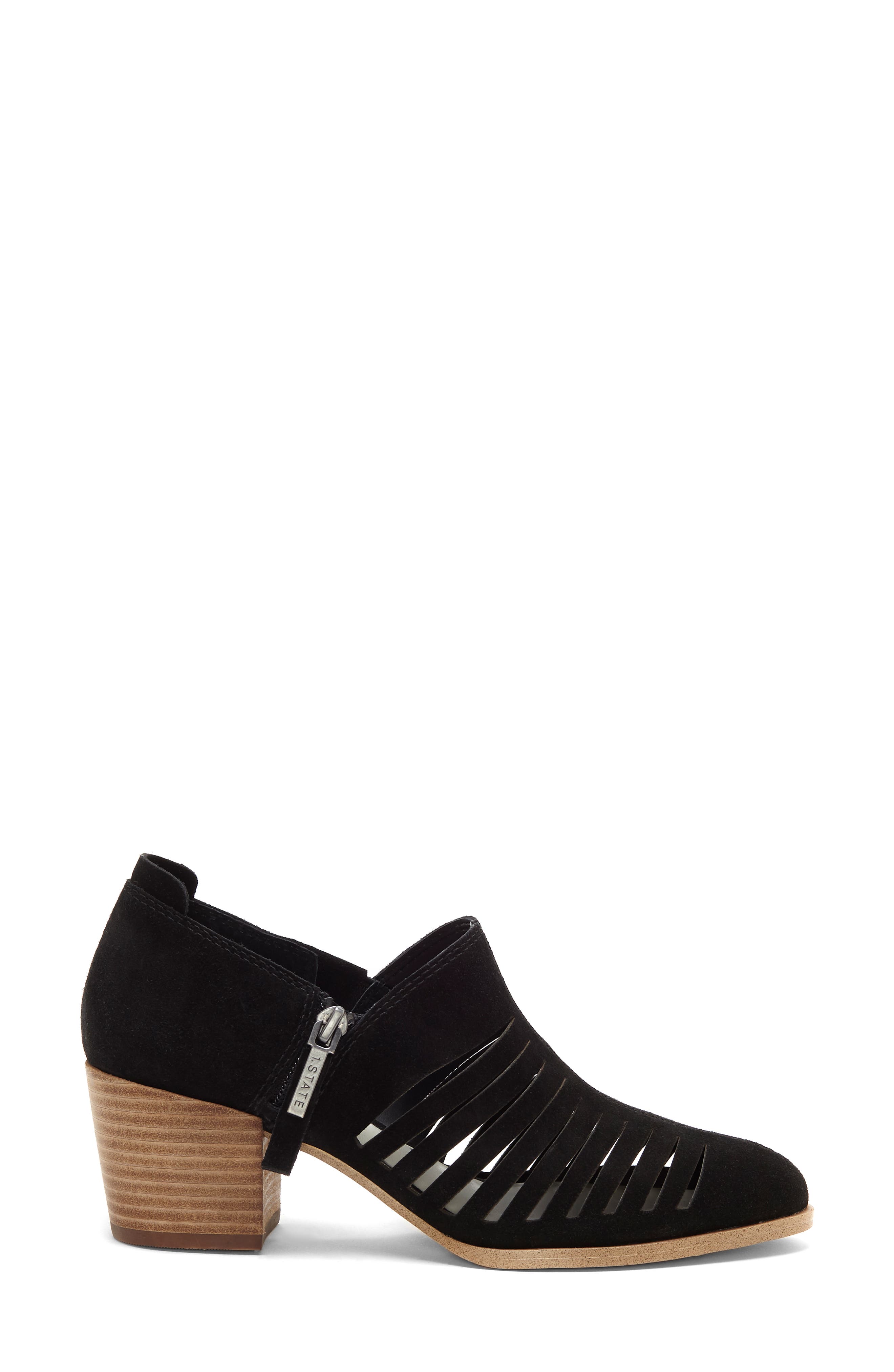 Arnet Bootie, Alternate, color, BLACK SUEDE