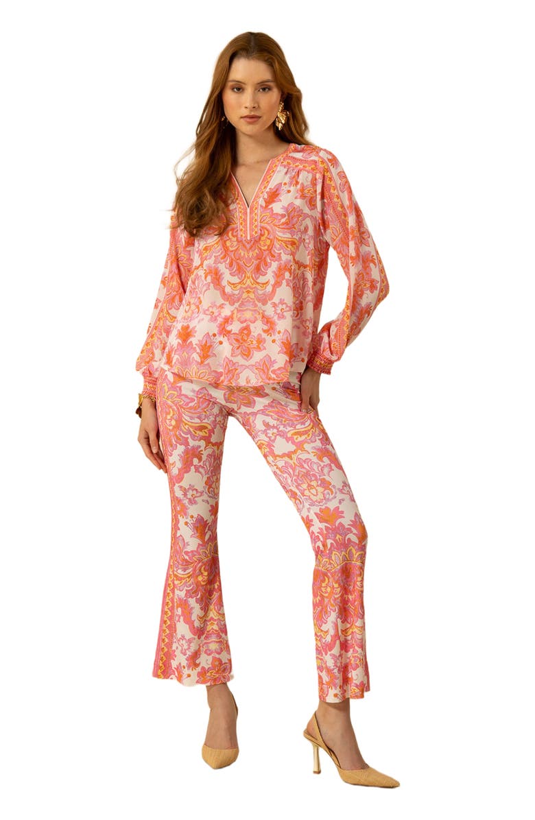 Halebob Chaya Silk Top, Alternate, color, 