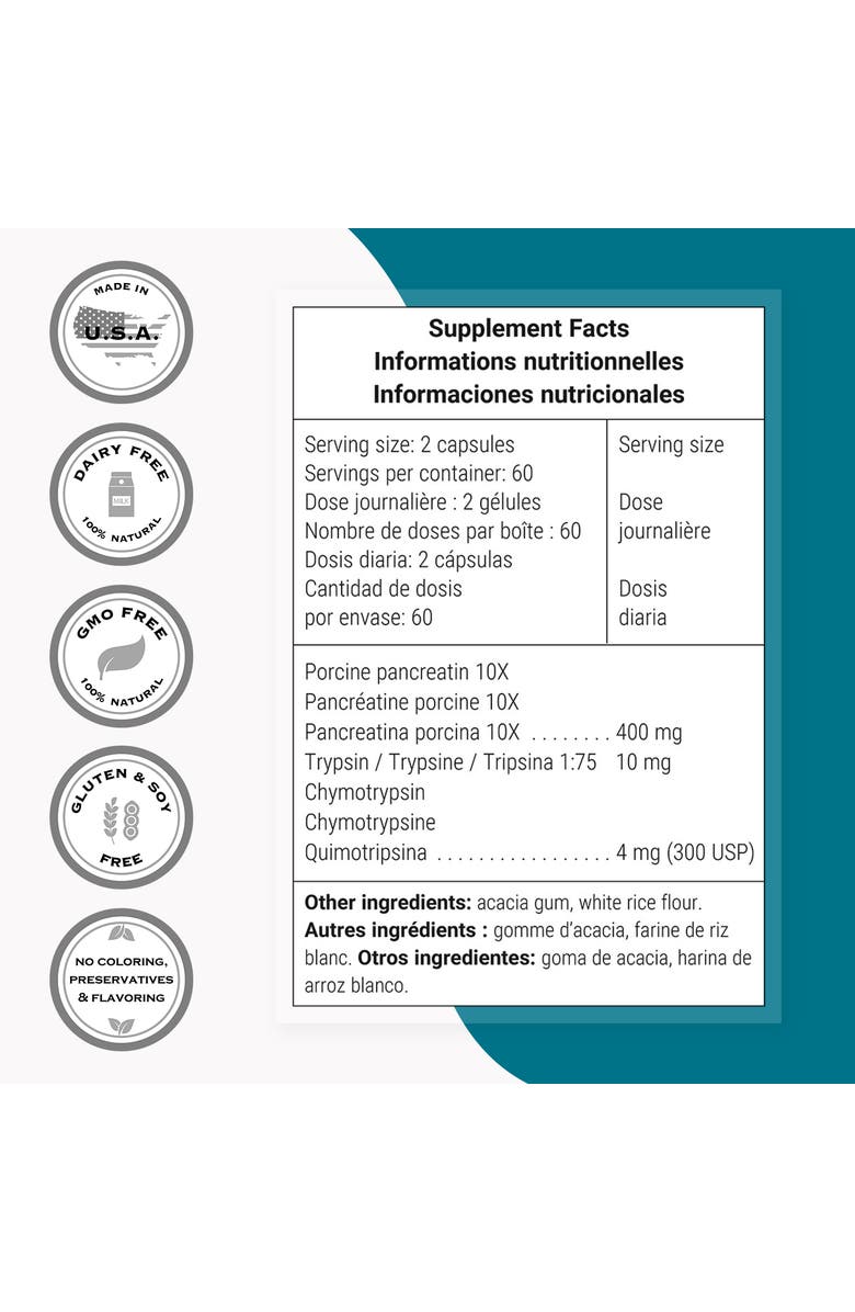 SuperSmart Pancreatin 10X, Alternate, color, NO COLOR