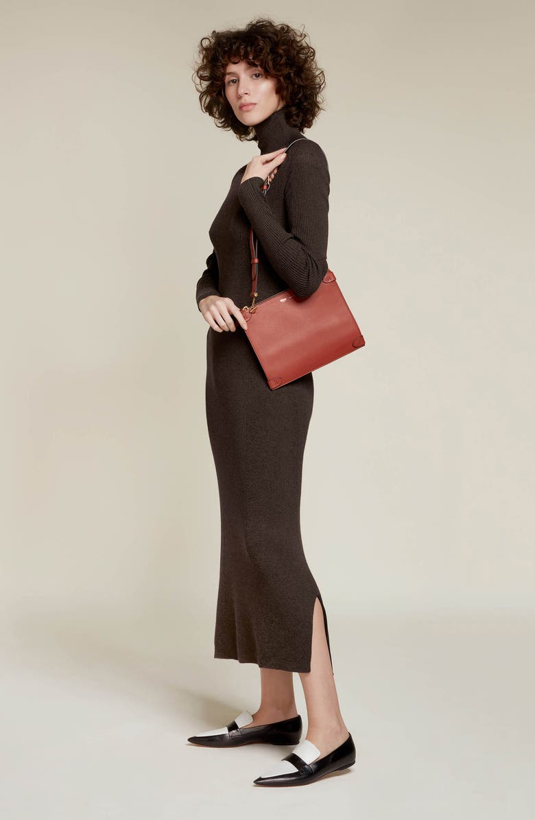 Métier London Perriand City Leather Duffel Handbag, Alternate, color,