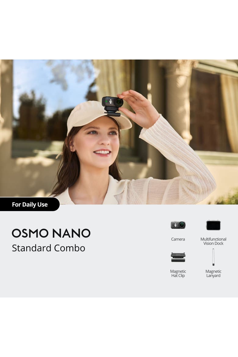Osmo Nano Standard Combo, Alternate, color, Black/64GB