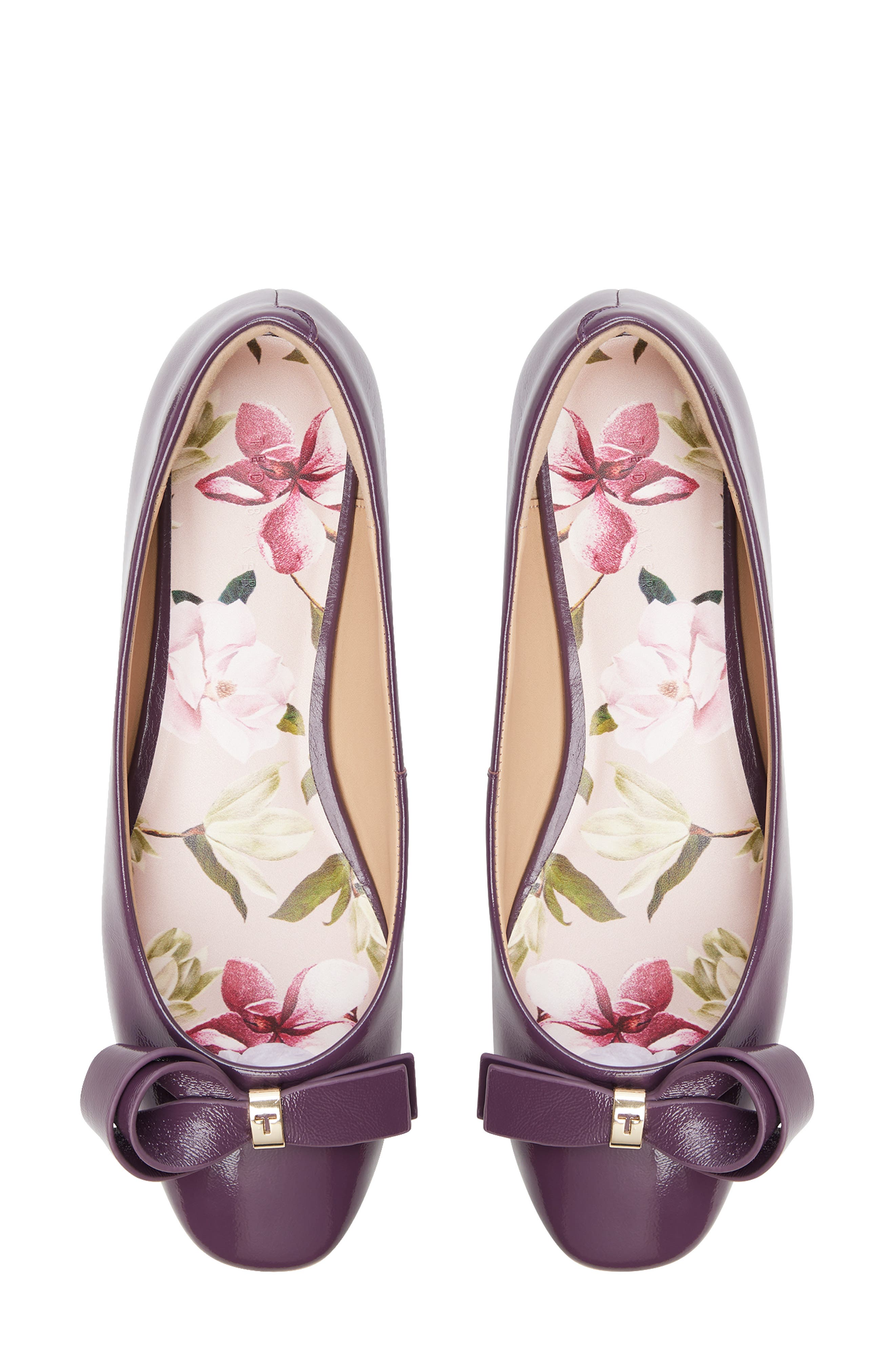 Claire Bow Flat, Alternate, color, SMOOTH WINE