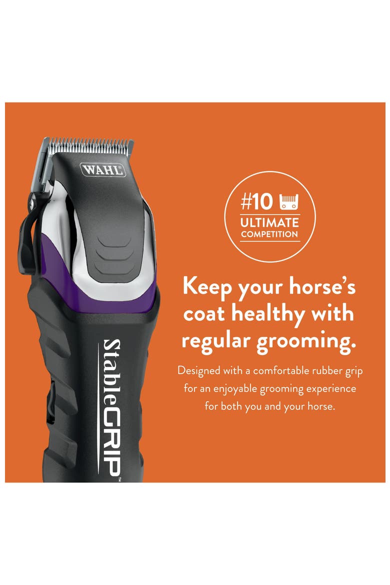Stable Grip Medium Duty Equine Clipper Kit, Alternate, color, Black