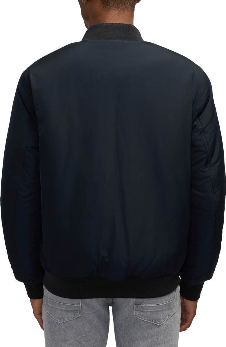 Scotch & Soda Evlon Reversible Faux Shearling Bomber Jacket, Alternate, color, 