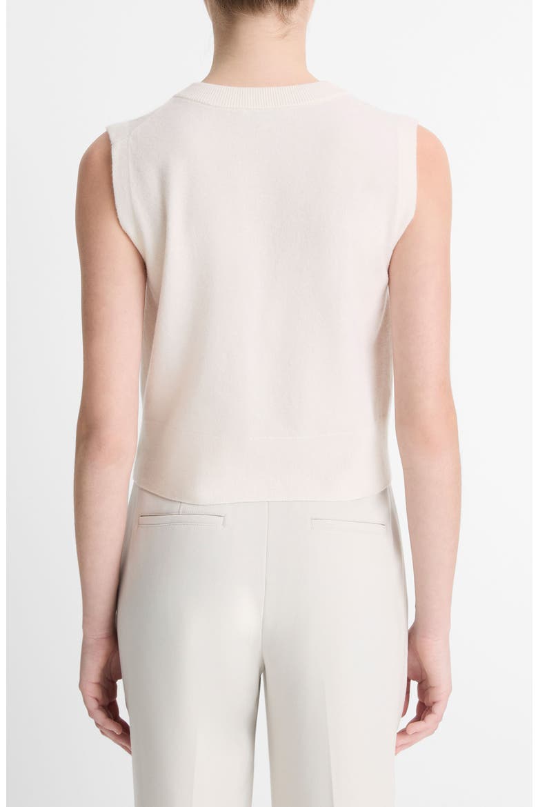 Henley Wool Blend Sweater Tank, Alternate, color, OFF WHITE