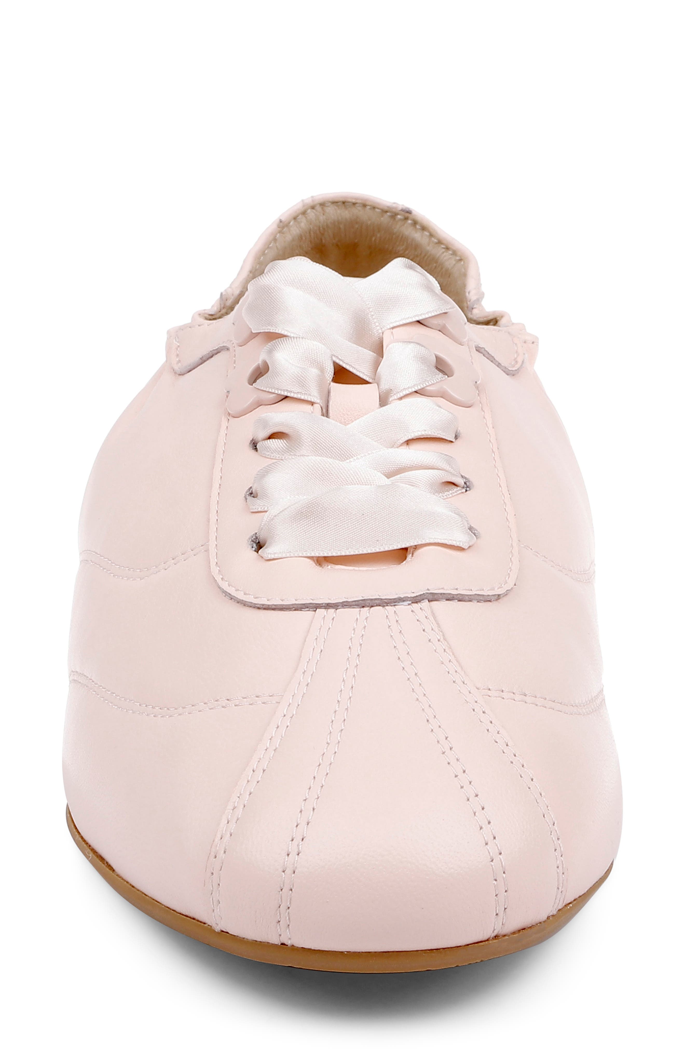 Wilmott Sneaker, Alternate, color, ROSE LEATHER