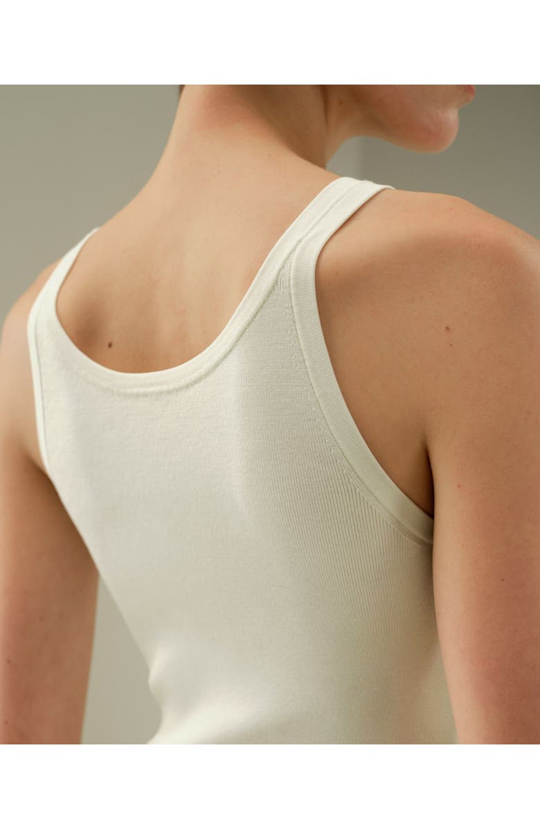 Lilysilk Basic Silk Tank Top, Alternate, color, White