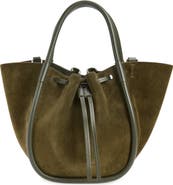 Proenza Schouler Small Ruched Leather Tote