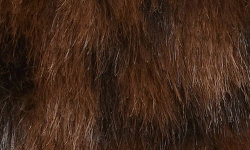 Nordstrom Rack Faux Fur Bucket Hat In Brown