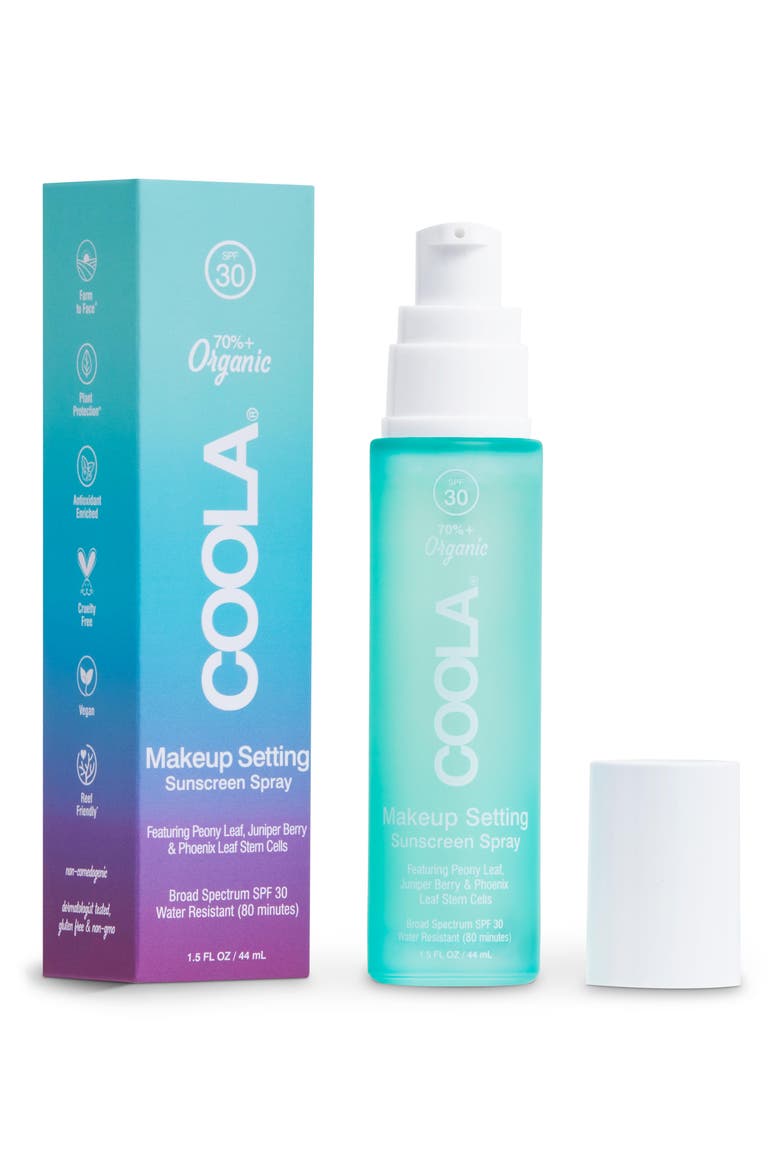 Suncare Classic Face Makeup Setting Spray SPF30, Alternate, color, NO COLOR