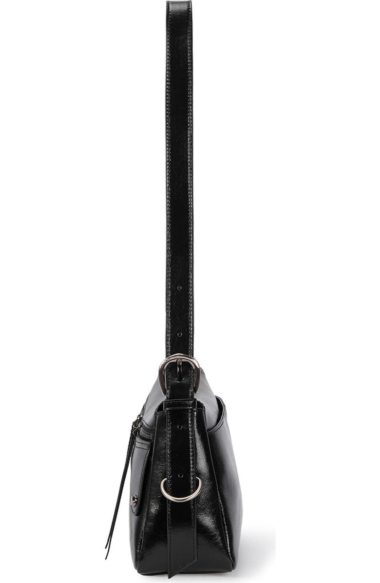 Oryany Moto Leather Shoulder Bag, Alternate, color,