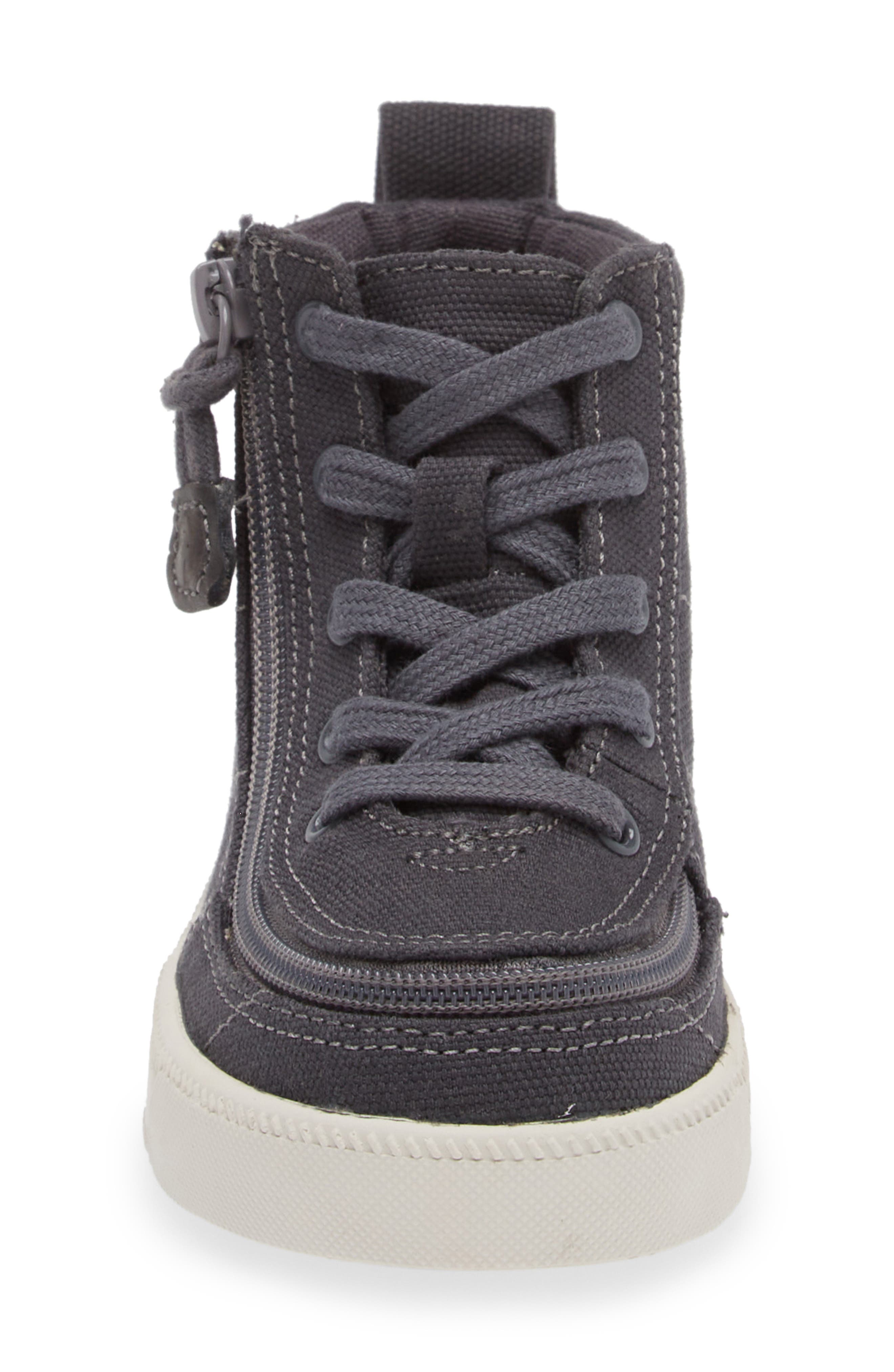 Kids' Classic High Top Sneaker, Alternate, color, CHARCOAL/WHITE