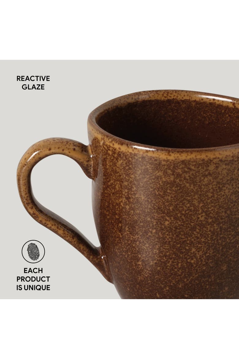 Organic Mug Set of 4, Alternate, color, Dijon