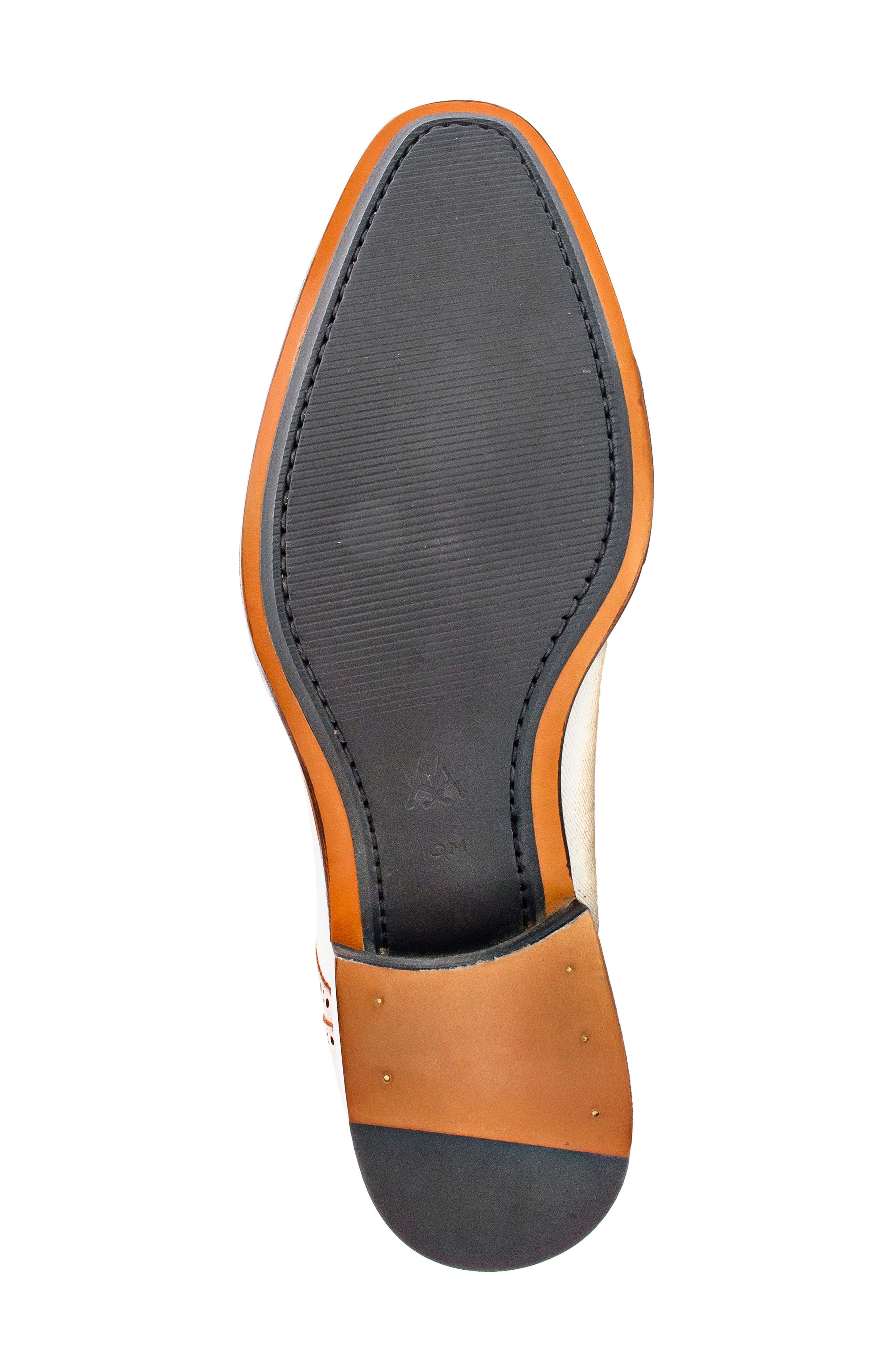 Mezlan Patina Monk Strap Loafer, Alternate, color, Dark Cognac/ Natural