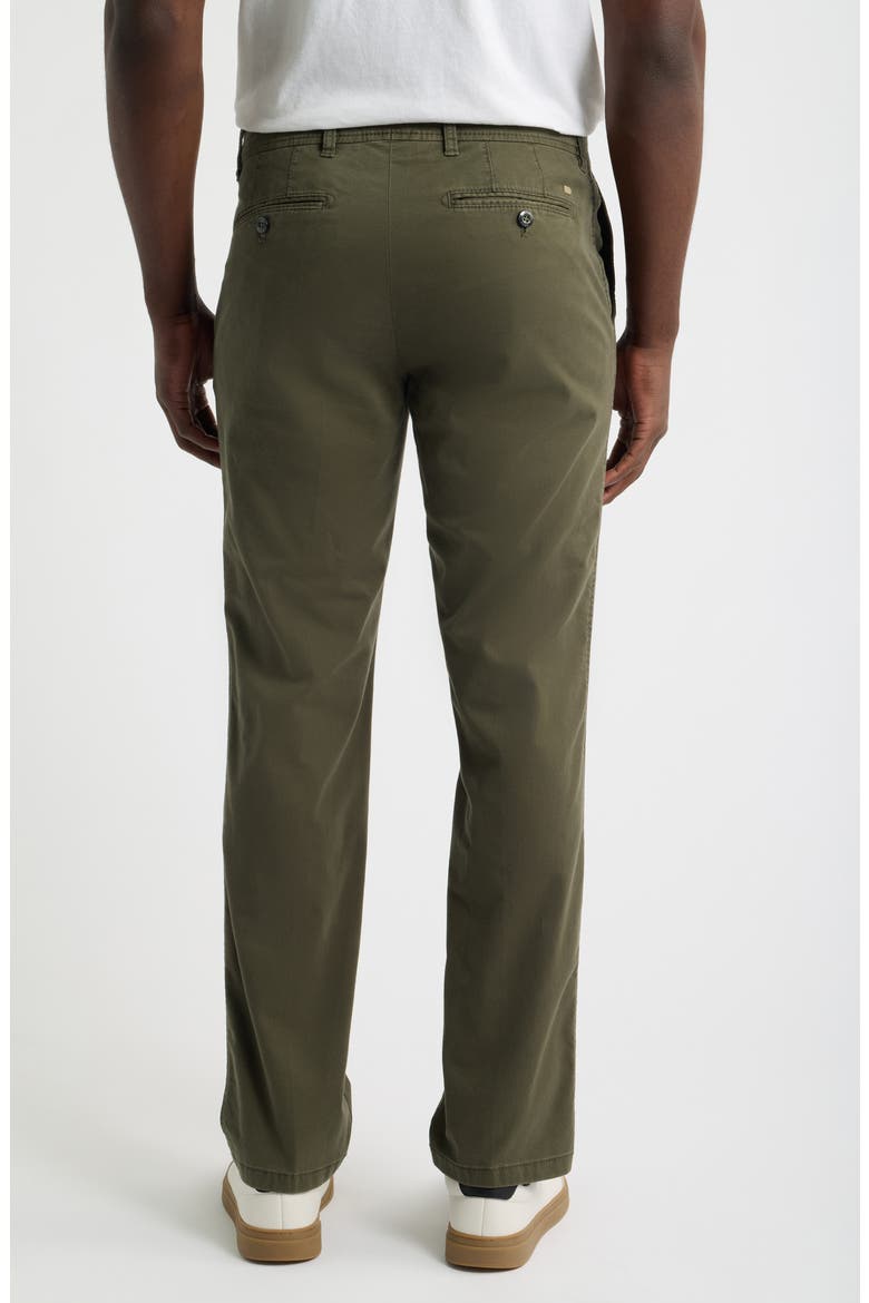 Evans Flat Front Straight Leg Chinos, Alternate, color, OLIVE