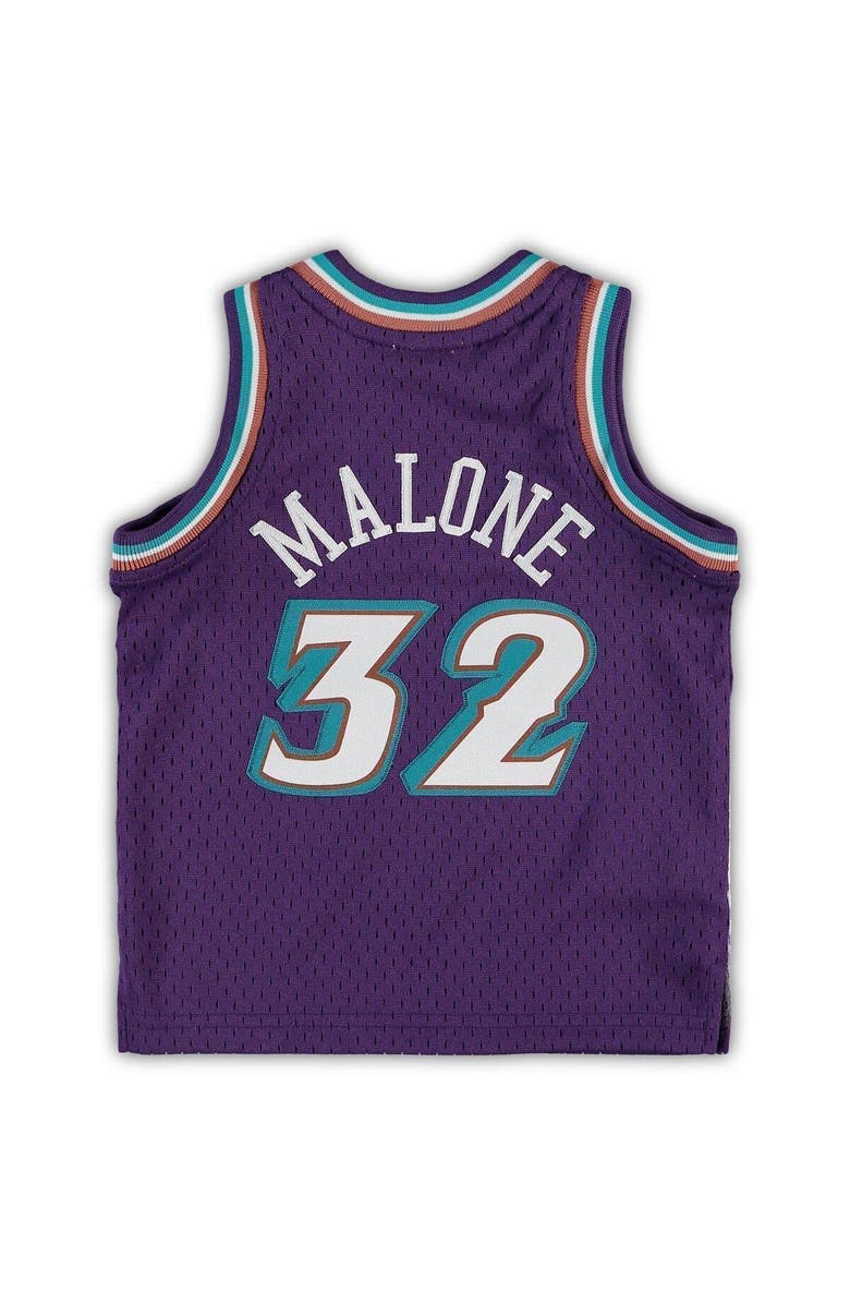 Mitchell & Ness Infant Mitchell & Ness Karl Malone Purple Utah Jazz 1996/97 Retired Player Jersey, Alternate, color, 