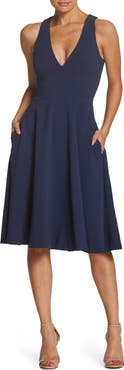 Dress the Population Catalina Fit & Flare Cocktail Dress