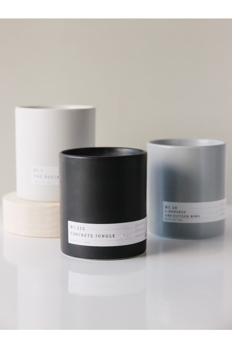 No. 212 Concrete Jungle Scented Candle, Alternate, color, Black