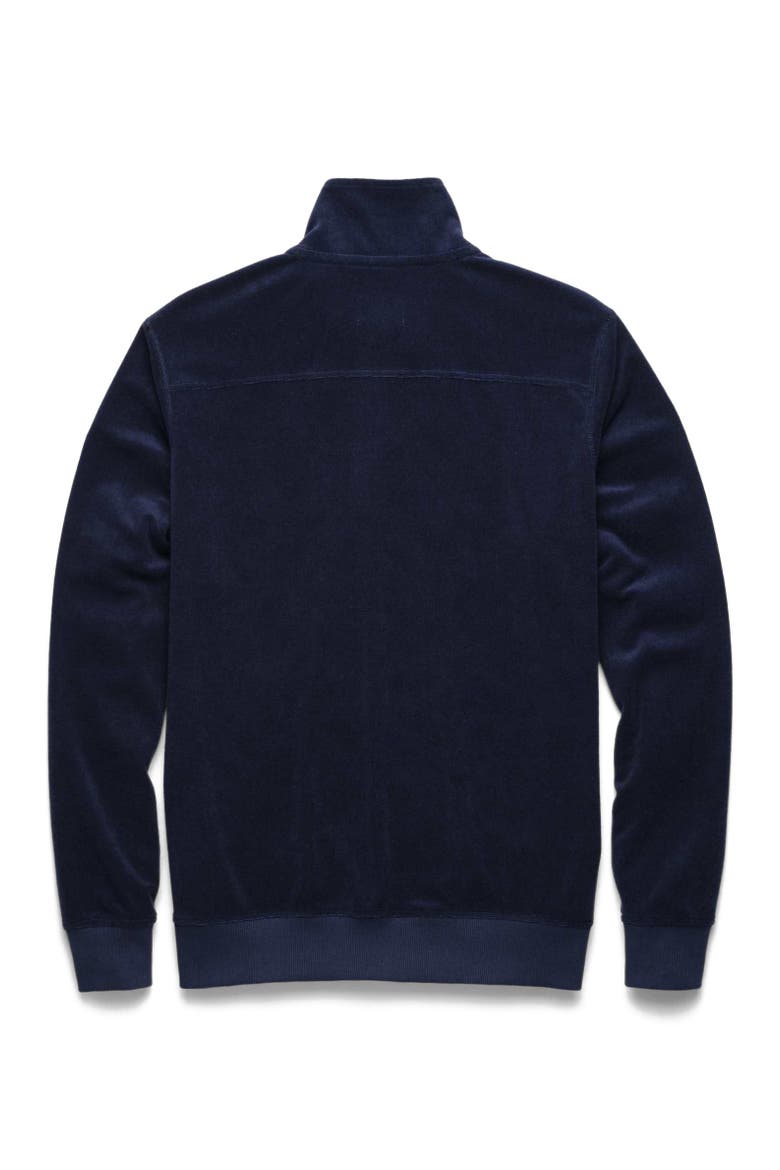 Frank Saltwater Terry Track Jacket, Alternate, color, Navy Blazer