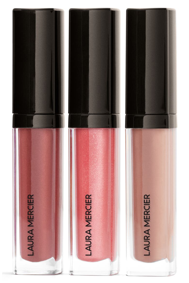 Lip Glacé Gloss Trio Set (Nordstrom Exclusive), Main, color, NO COLOR