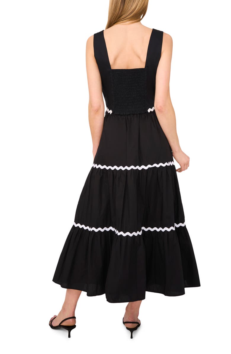 CeCe Rickrack Trim Maxi Skirt, Alternate, color,