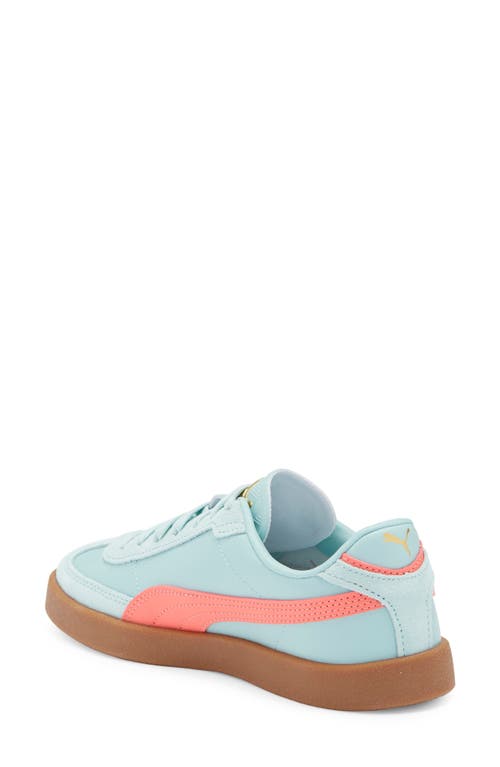 Puma Kids' Club Ii Era Sneaker In Safe Lake-peach Frost