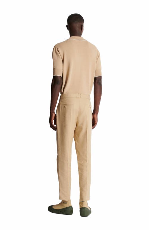 Balmain Straight-leg Tailored Canvas Trousers