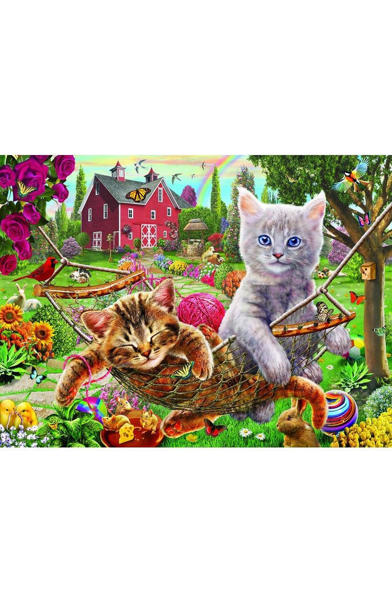 Sunsout Cats on the Farm 1000 piece Jigsaw Puzzle for Adults, Alternate, color, Multicolor