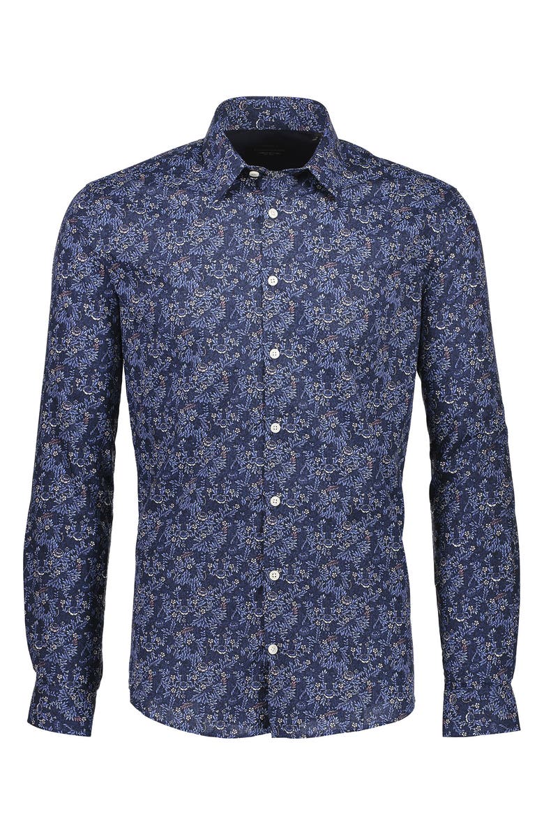 LINDBERGH Floral Regular Fit Shirt, Alternate, color, 