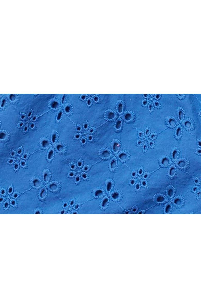 Habitual Girl Flutter Eyelet Romper, Alternate, color, 