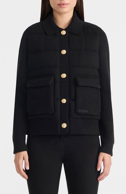 Calina Lustrous Water Repellent Down Coat