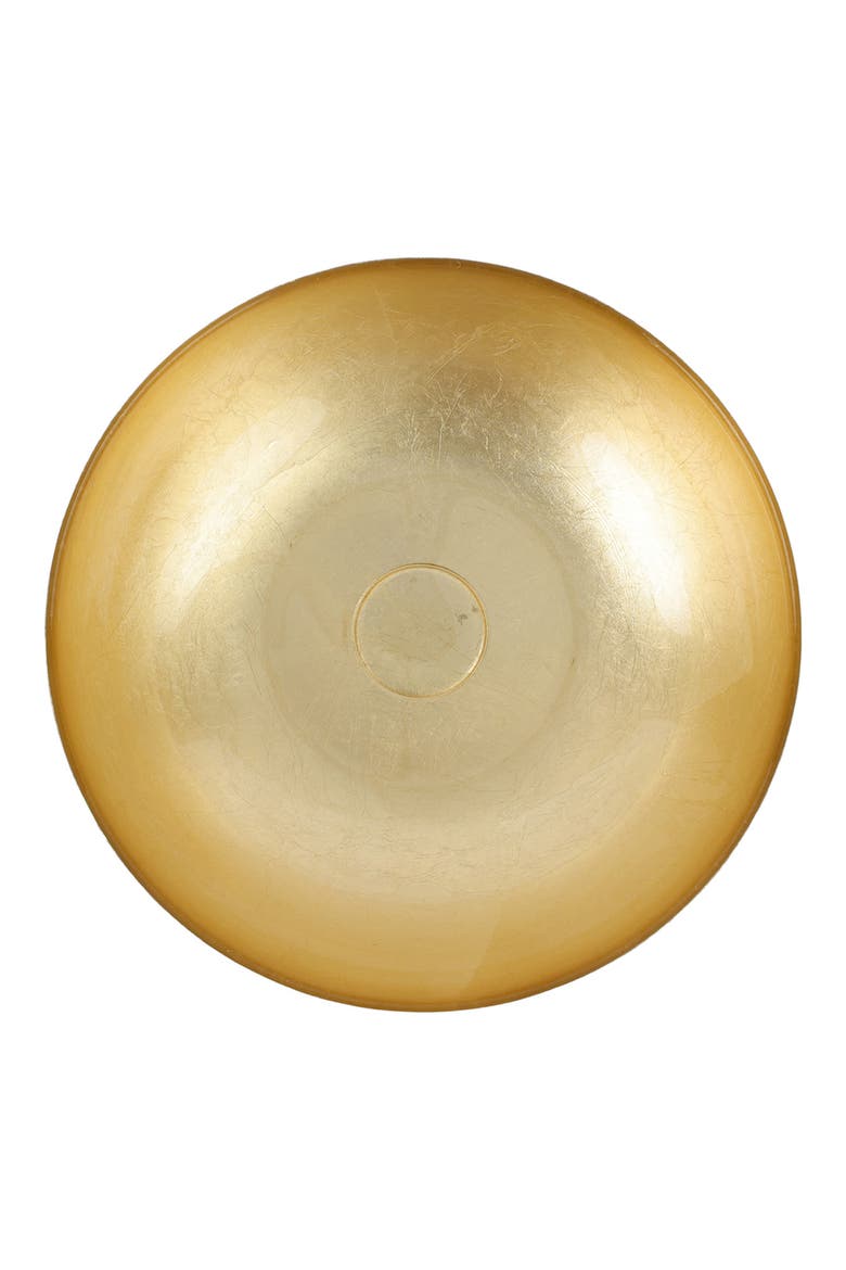 Moon Glass Small Pedestal Bowl, Alternate, color, GOLD