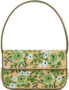 STAUD Tommy Beaded Shoulder Bag