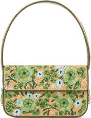 STAUD Tommy Beaded Shoulder Bag