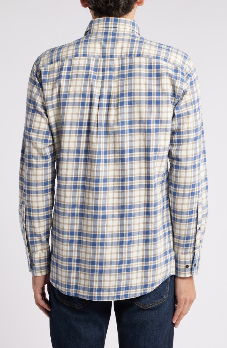 Peter Millar Whistler Plaid Button-Up Shirt, Alternate, color, 