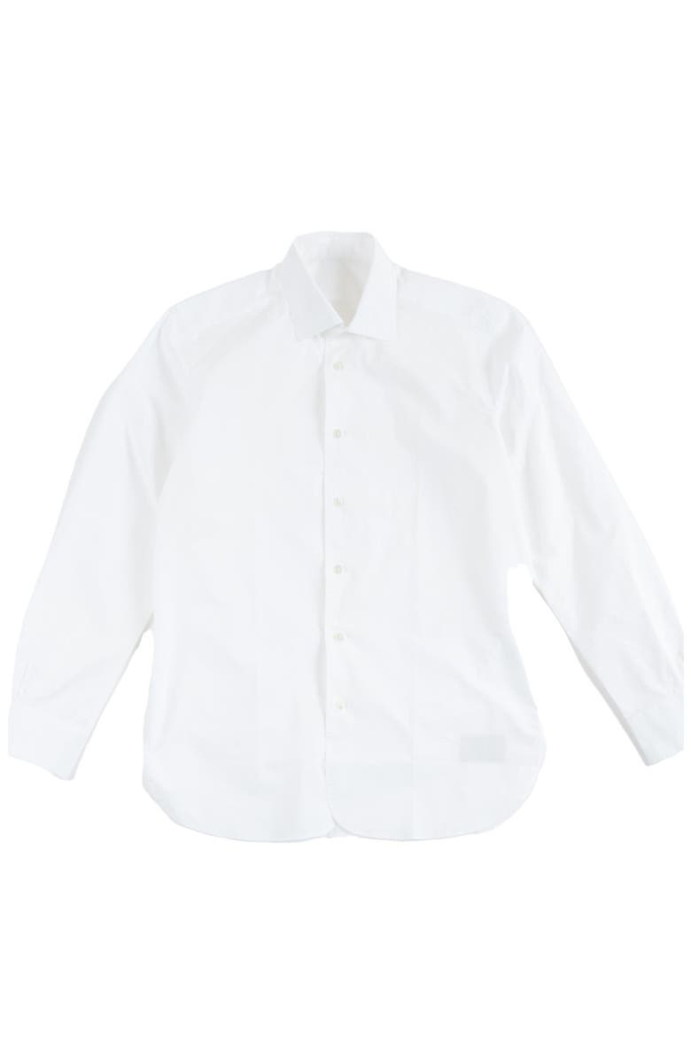 Pale Popeline Shirt, Main, color, White