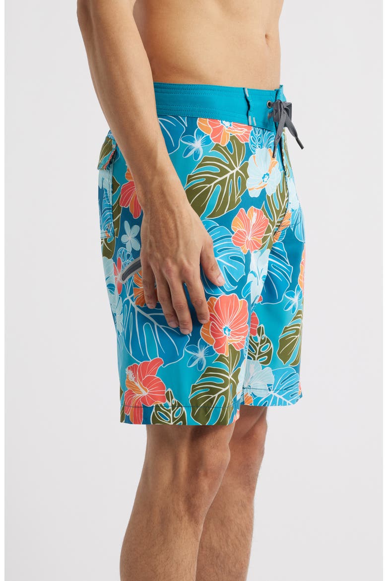 Molokai Wave Chaser 9 Board Shorts, Alternate, color, MAMBO BLUE