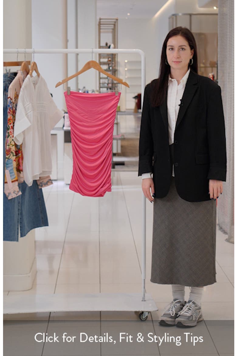 Strapless Ruched Minidress video