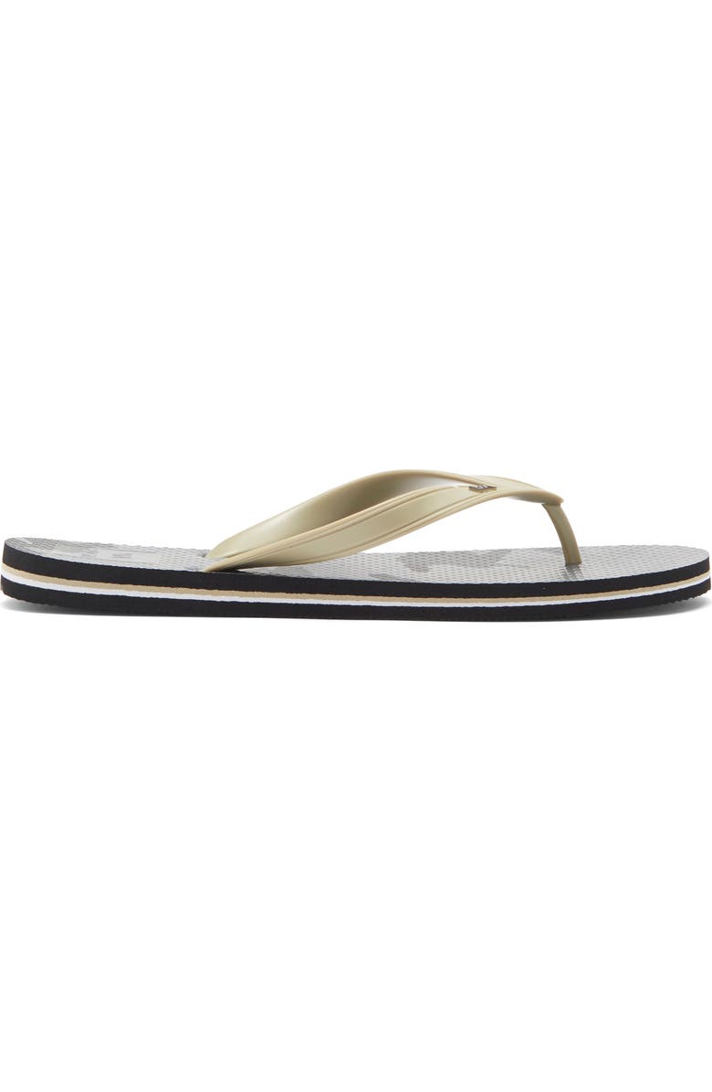 RVCA All the Way Flip Flop, Alternate, color, Black Camo