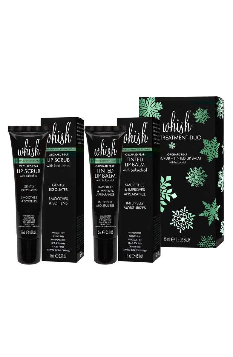 Whish Beauty Lip Treatment Duo, Main, color, Orchard Pear