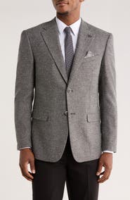 ZEGARIE Herringbone Tweed Sport Coat