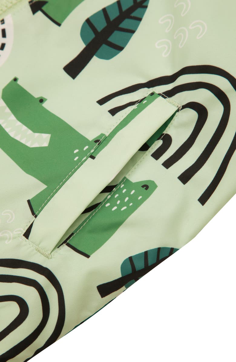 Rokka&Rolla Lightweight Fleece Lined Windbreaker Jacket, Alternate, color, Crocodile