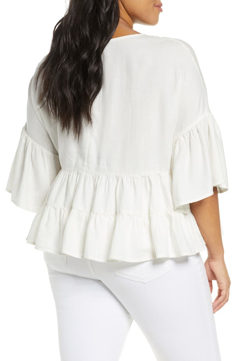 Adyson Parker Ruffle Tier Top, Alternate, color, 