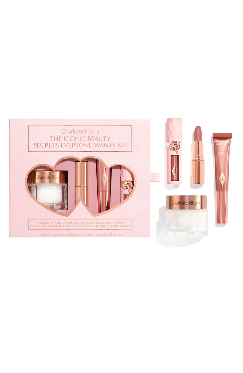 Charlotte Tilbury The Iconic Beauty Secrets Everybody Wants Kit $212 Value, Main, color, 