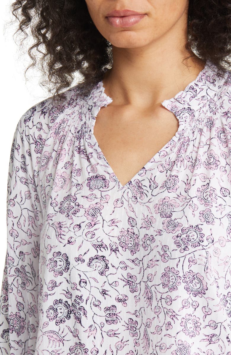 Caslon<sup
®</sup
Split Neck Blouse, Alternate, color,