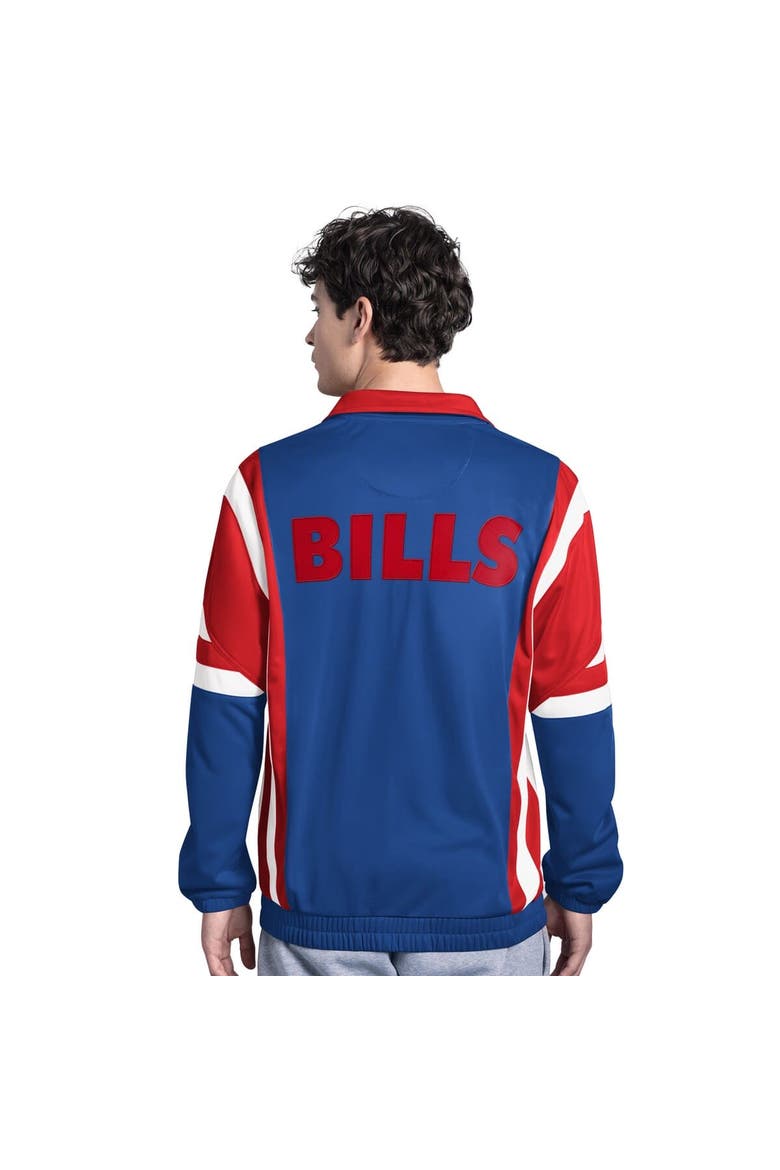Men's Starter  Royal Buffalo Bills Contender Vintage Logo Full-Zip Track Jacket, Alternate, color, Royal