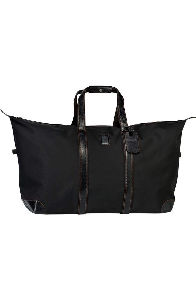 Longchamp Boxford Canvas & Leather Travel Bag, Main, color,