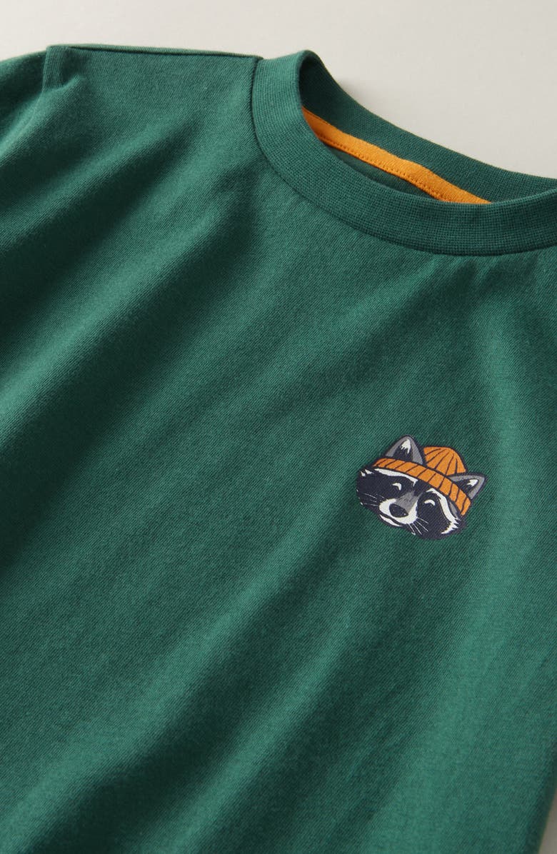 Tucker + Tate Kids' Graphic T-Shirt, Alternate, color, Green Raccoon Truck Graphic