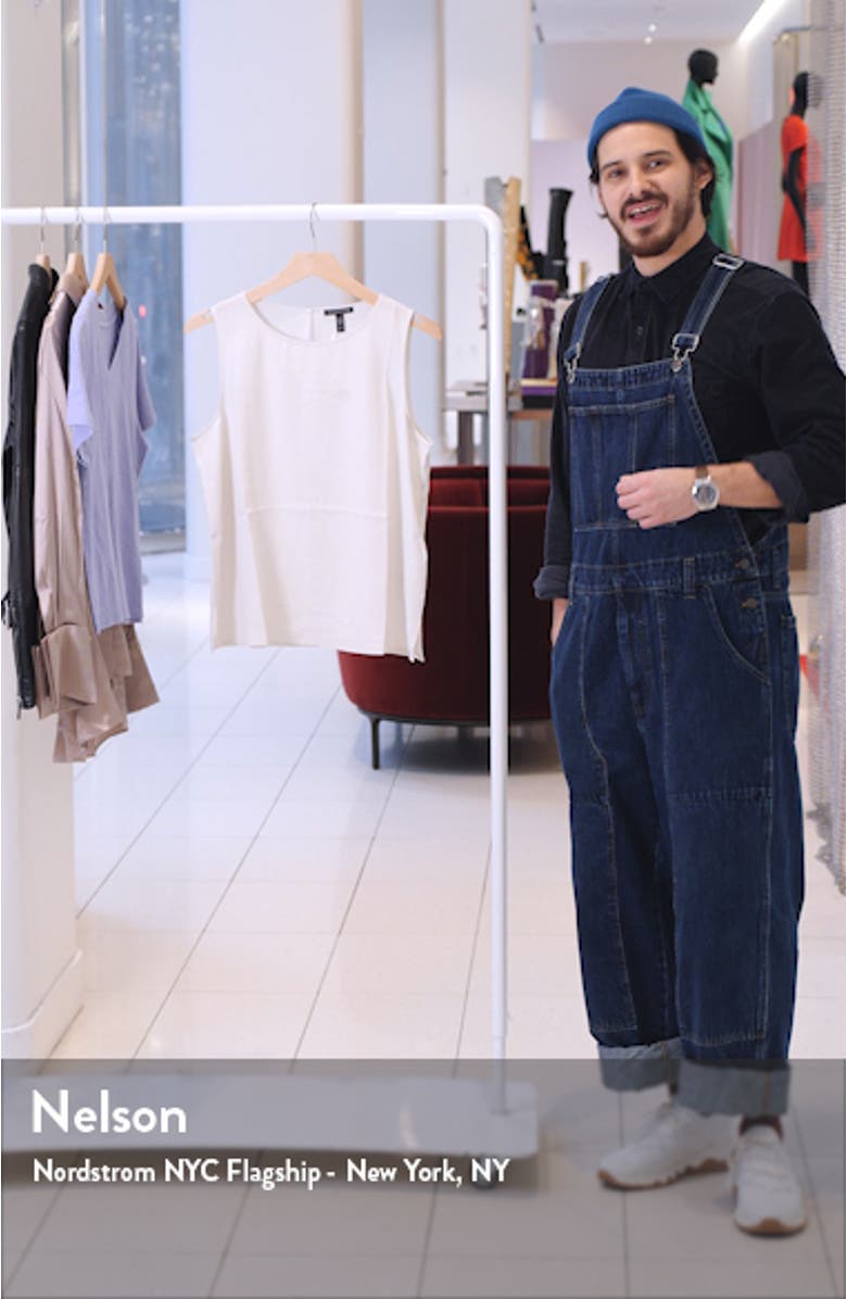 Long Jewel Neck Tank, sales video thumbnail